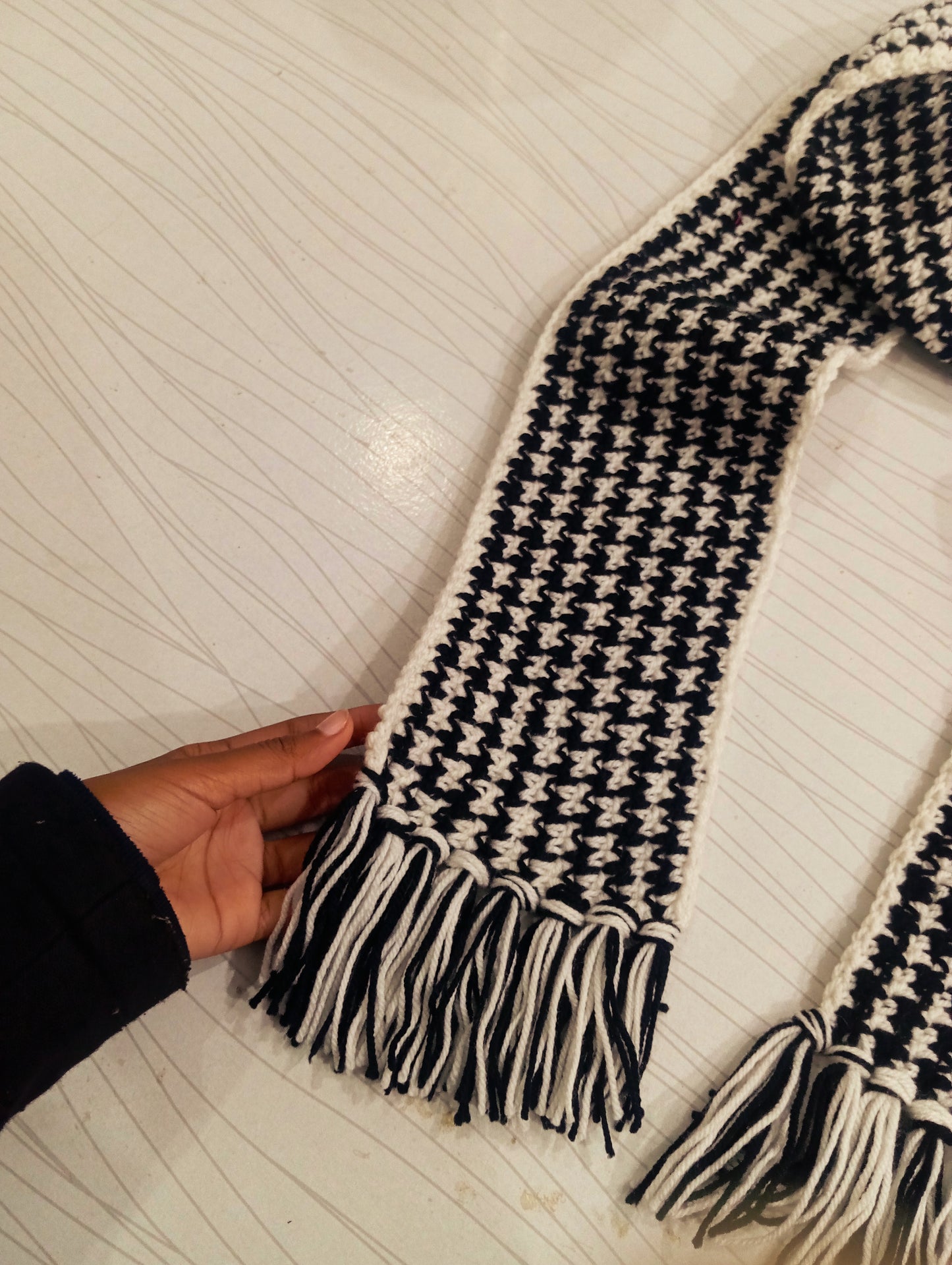 Crochet muffler